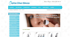 Desktop Screenshot of isitmecihazidunyasi.com